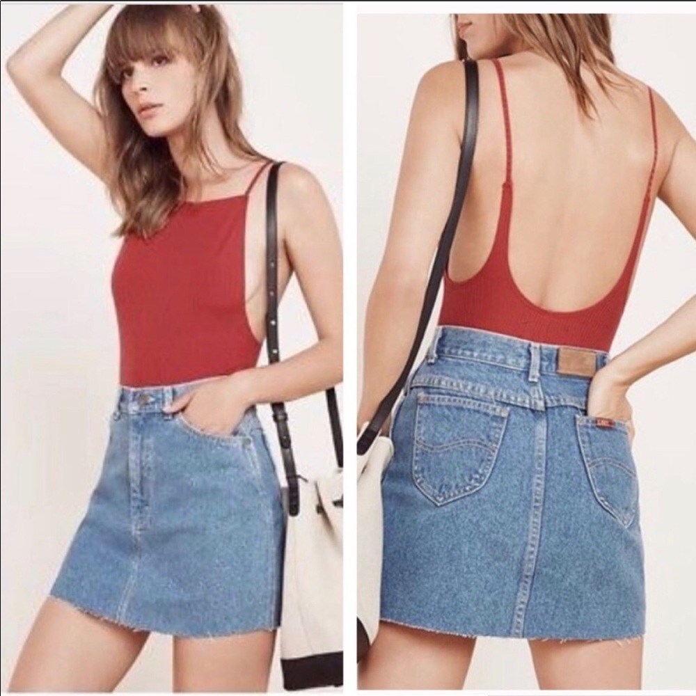 Reformation Gia Bodysuit